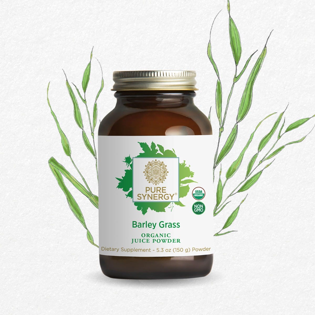 The Synergy Company Organic Barley Grass Juice Powder