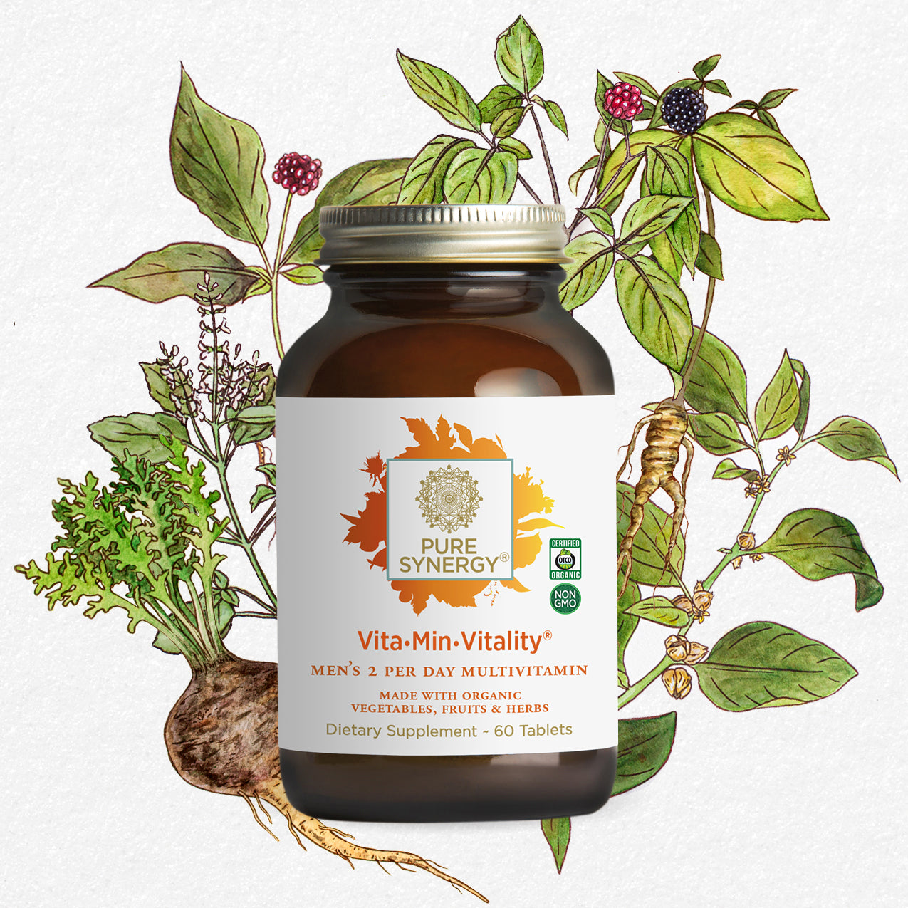 The Synergy Company Vita Min Vitality For Men