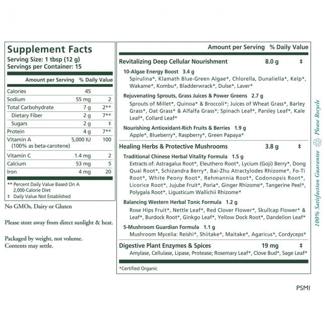 The Synergy Company Organic Superfood