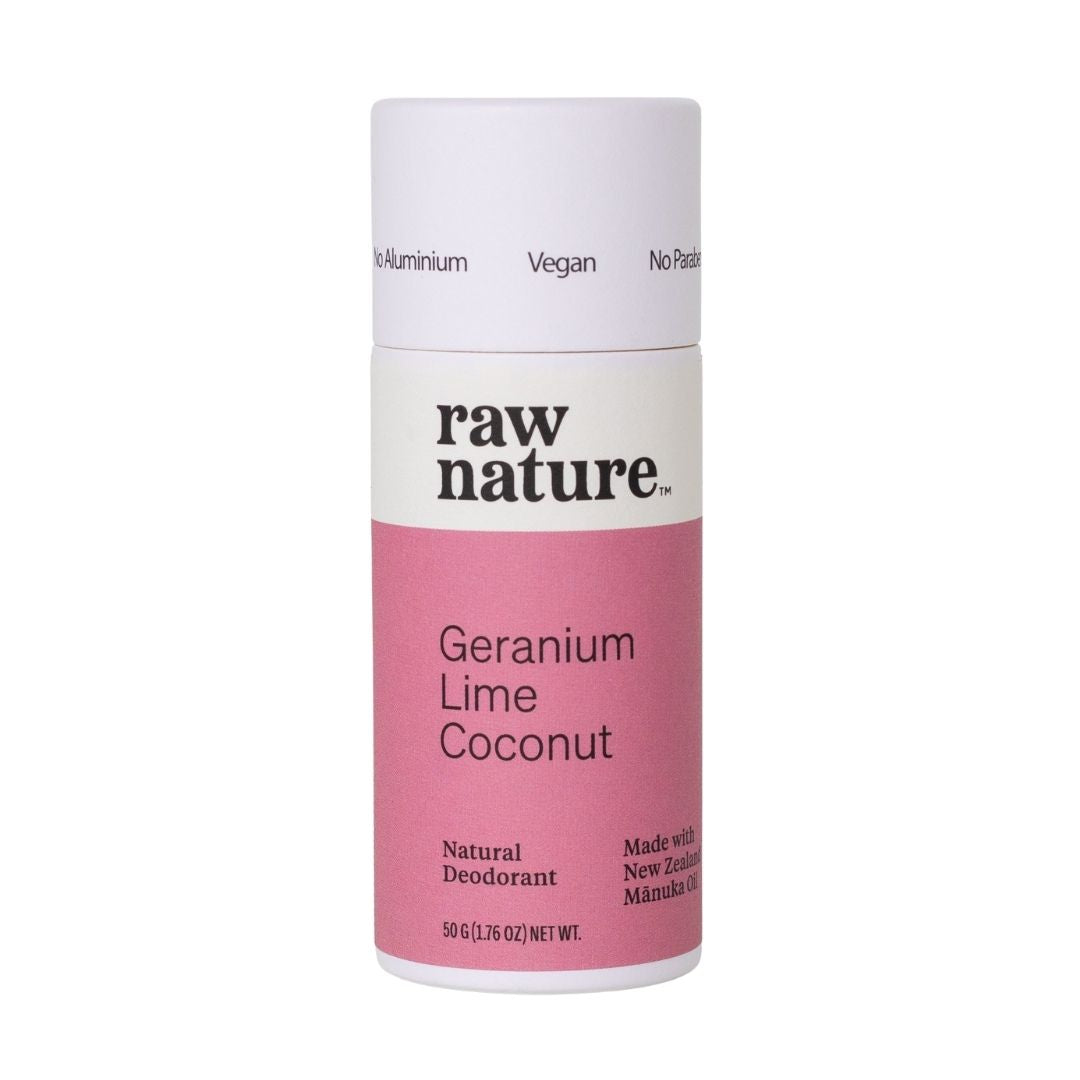 Natural Deodorant - Geranium + Lime