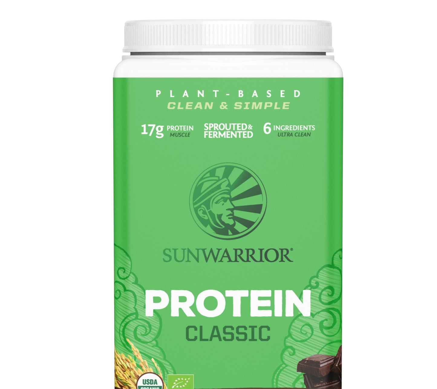 Sunwarrior Classic Chocolate Organic 750g