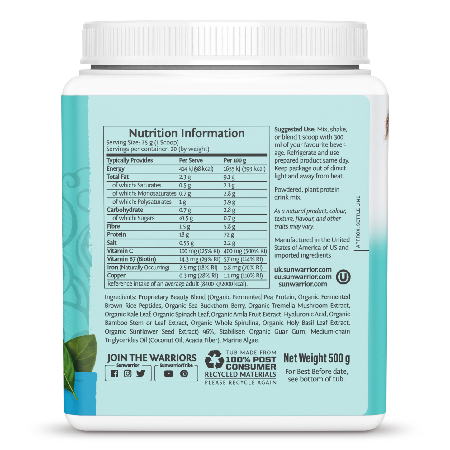 Sunwarrior Collagen Building Protein
