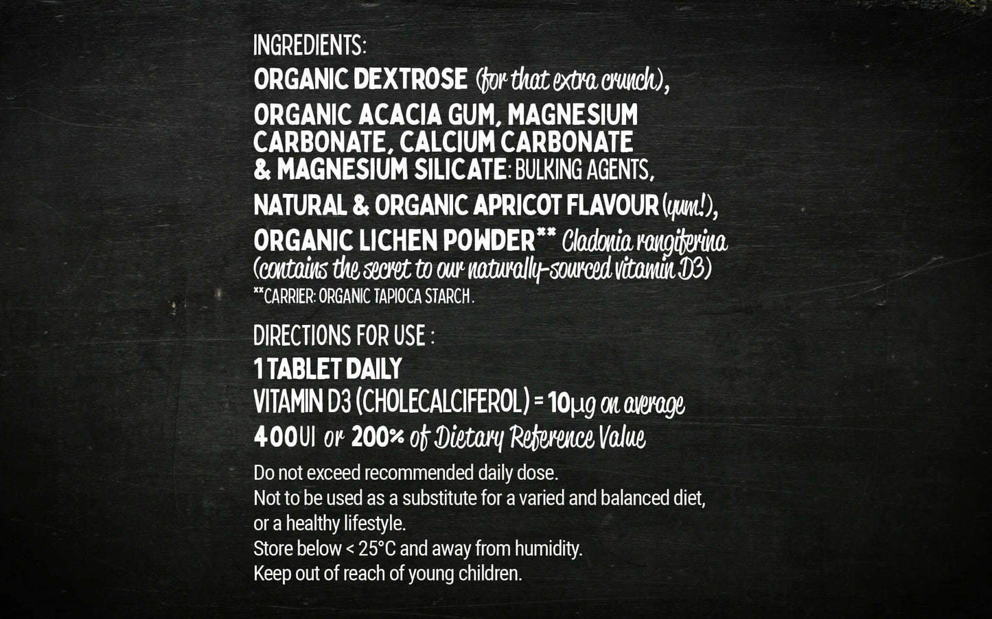 Dlightfull, vegan Vitamin D of natural origin from the organic Bros
