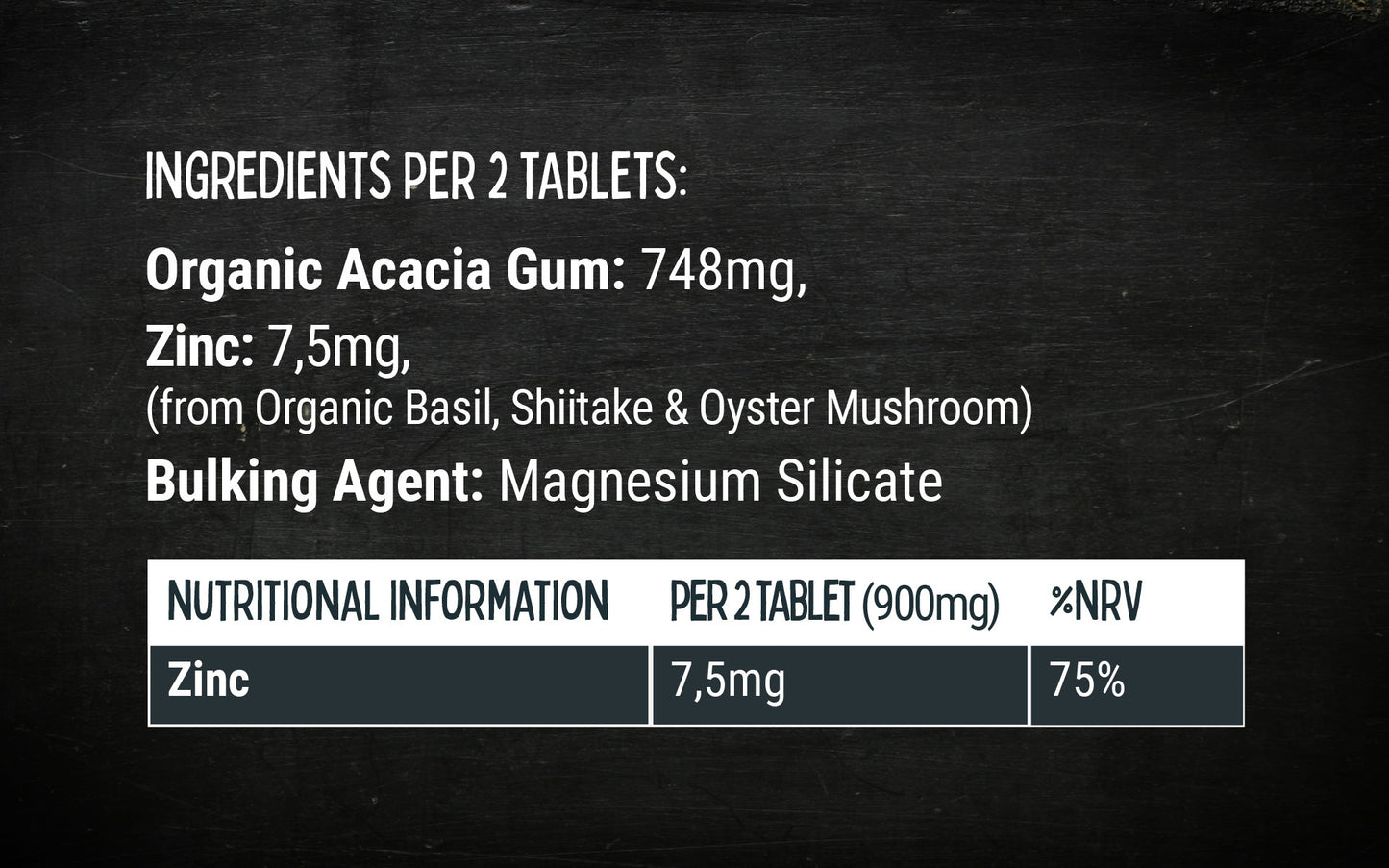 ZZZinc, Vegan Zinc of Natural Origin from the organic Bros