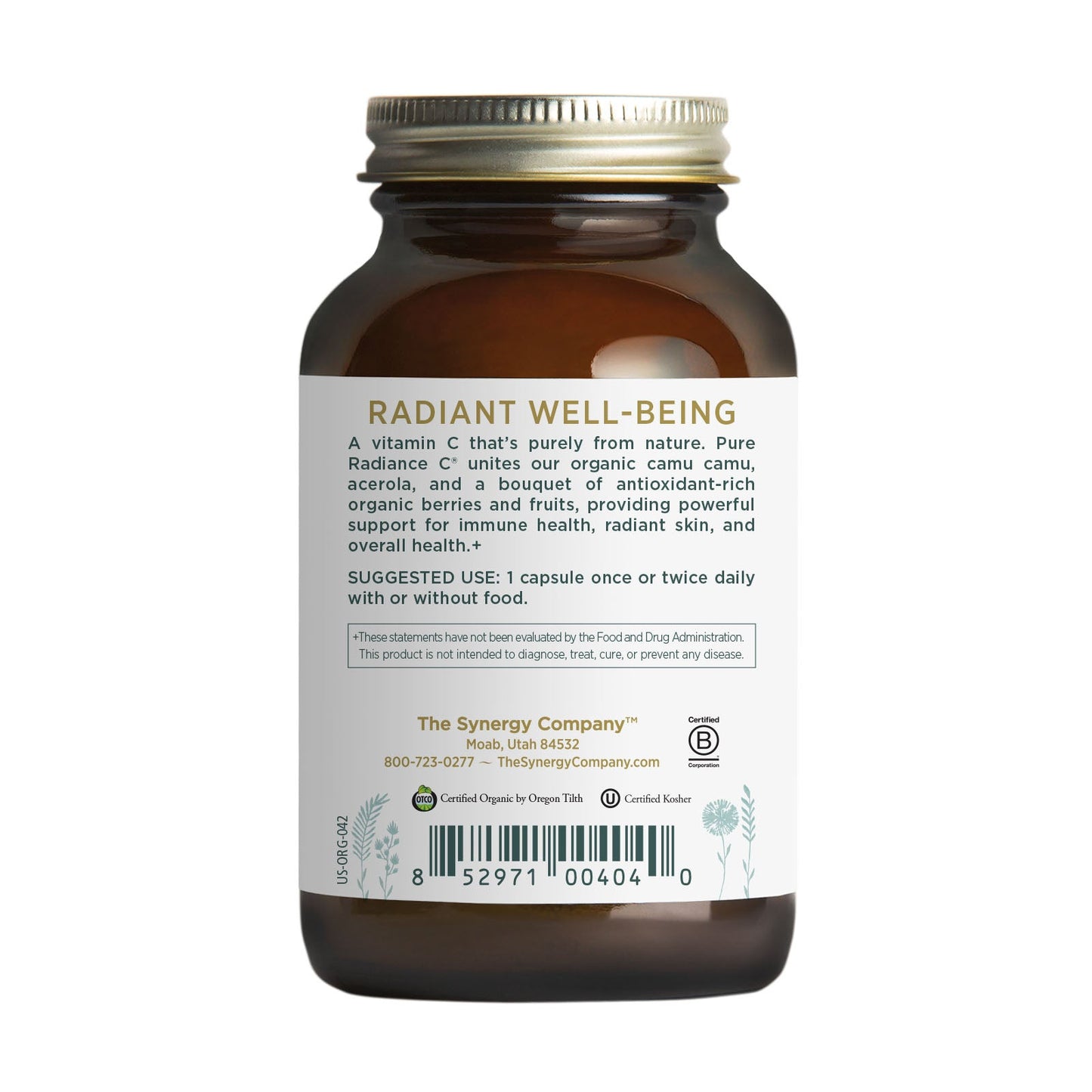 The Synergy Company Pure Radiance C® Capsule 90 capsules