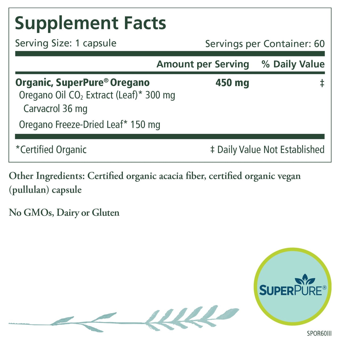 The Synergy Company SuperPure® Oregano Extract