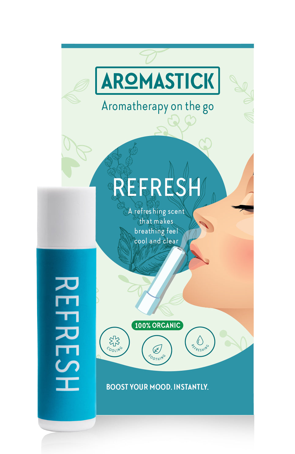 Aromastick Nasal Inhalers Focus, Energy, Refresh