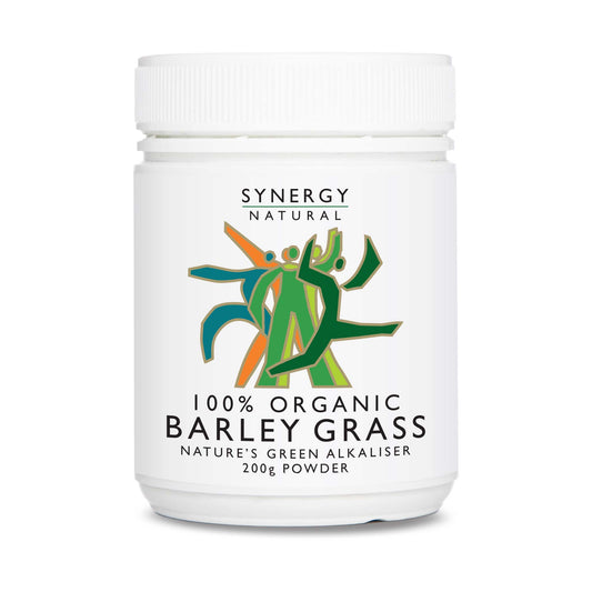 Synergy Natural Organic Barley Grass 200g Powder