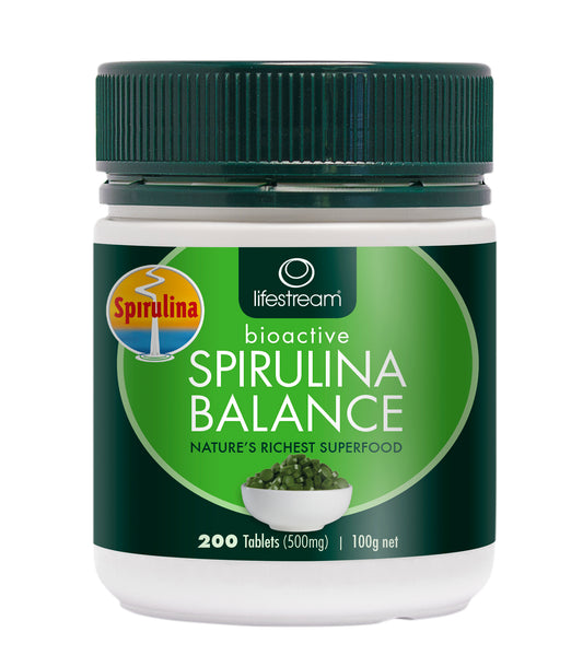 Lifestream Spirulina Balance 200 Tablets