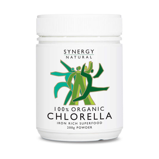 Synergy Natural Organic Chlorella 200g Powder