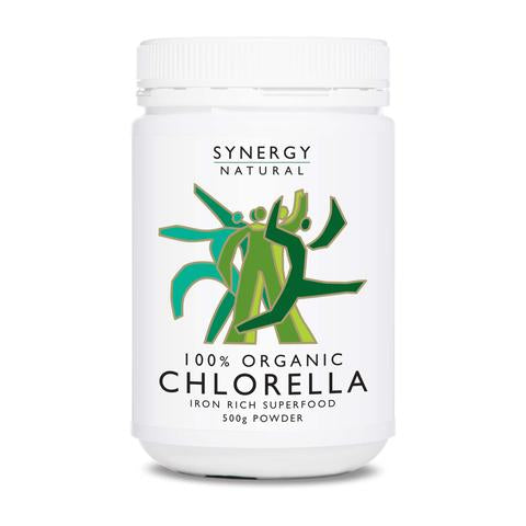 Synergy Natural Organic Chlorella 100g powder