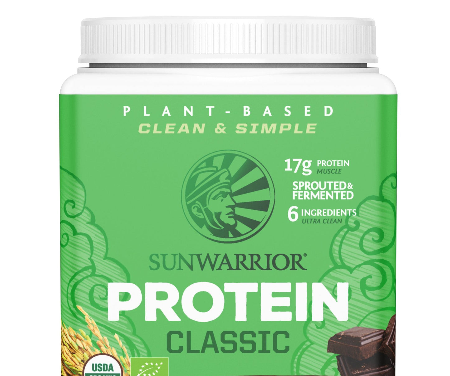 Sunwarrior Classic Chocolate Organic 375g