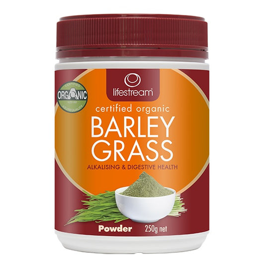 Lifestream Organic Barley Grass 250g Powder