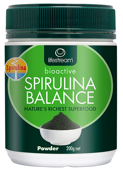 Lifestream Bioactive Spirulina Balance 200g Powder