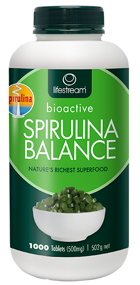 Lifestream Bioactive Spirulina Balance 1000 tablets