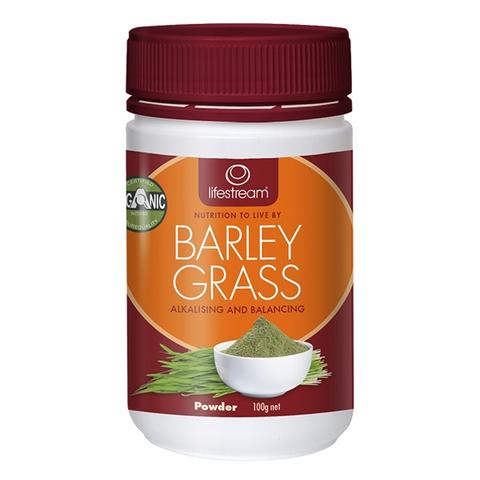 Lifestream Organic Barley Grass 100g Powder