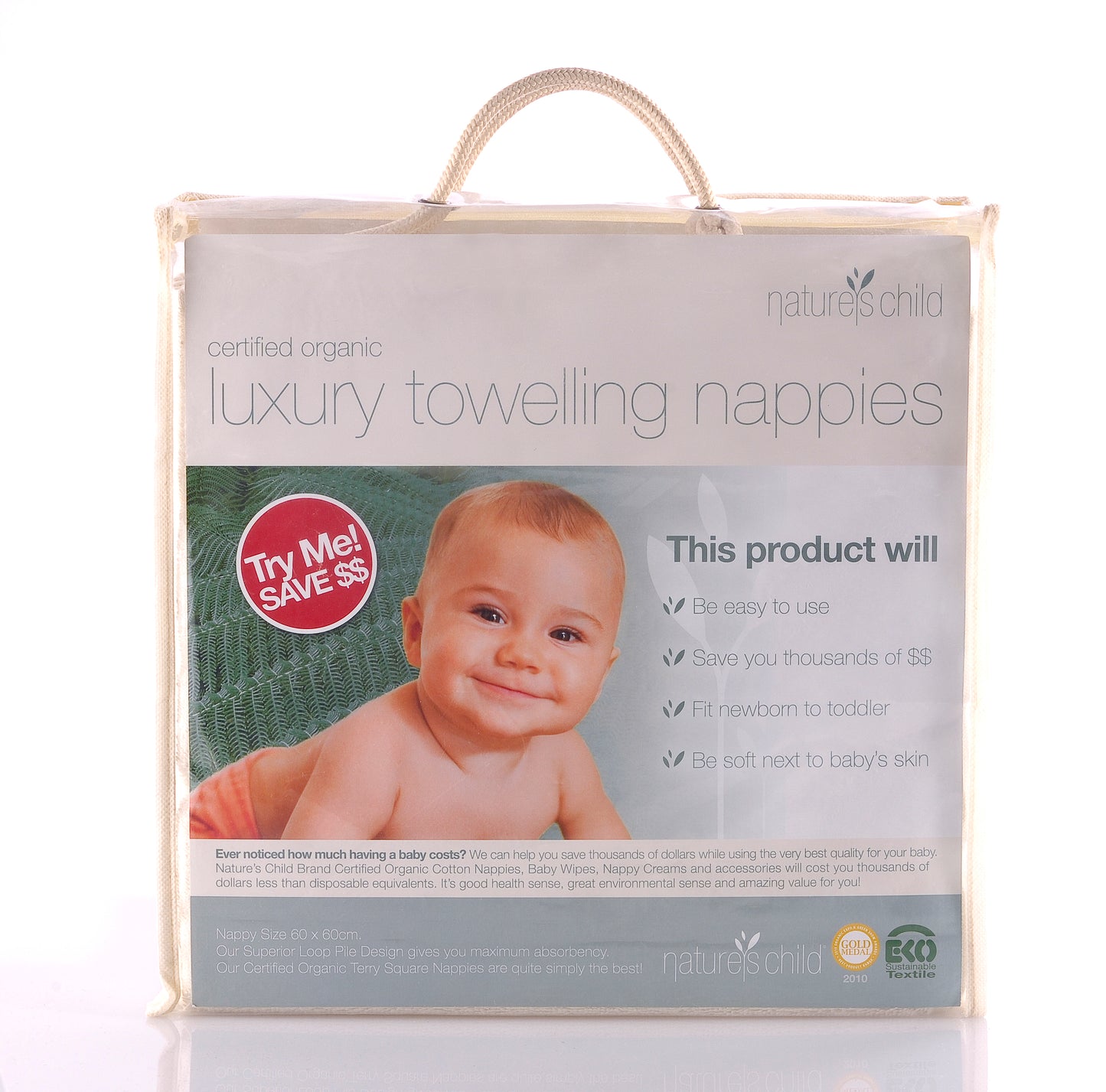 Nature���s Child Luxury Towelling Nappies