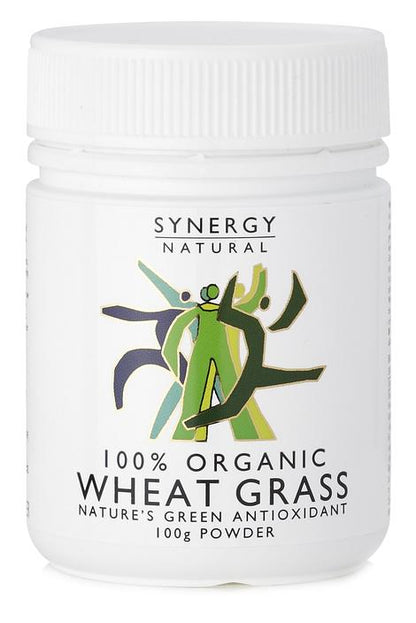 Synergy Natural Wheat Grass Organic 100g powder