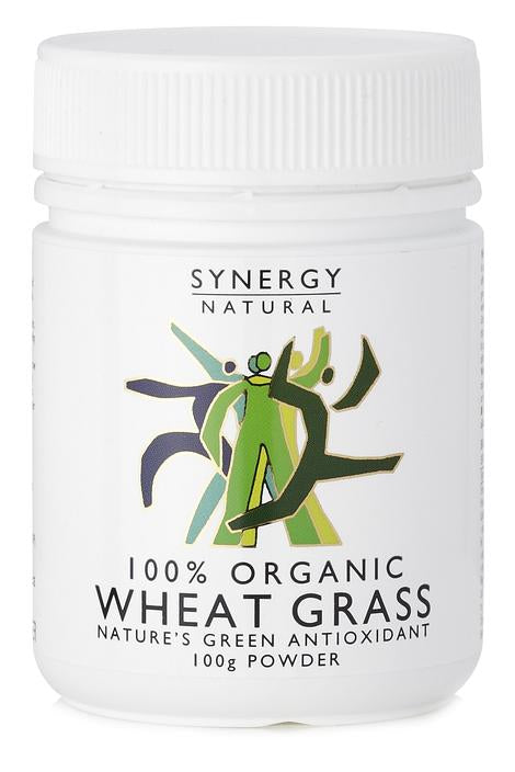 Synergy Natural Wheat Grass Organic 100g powder