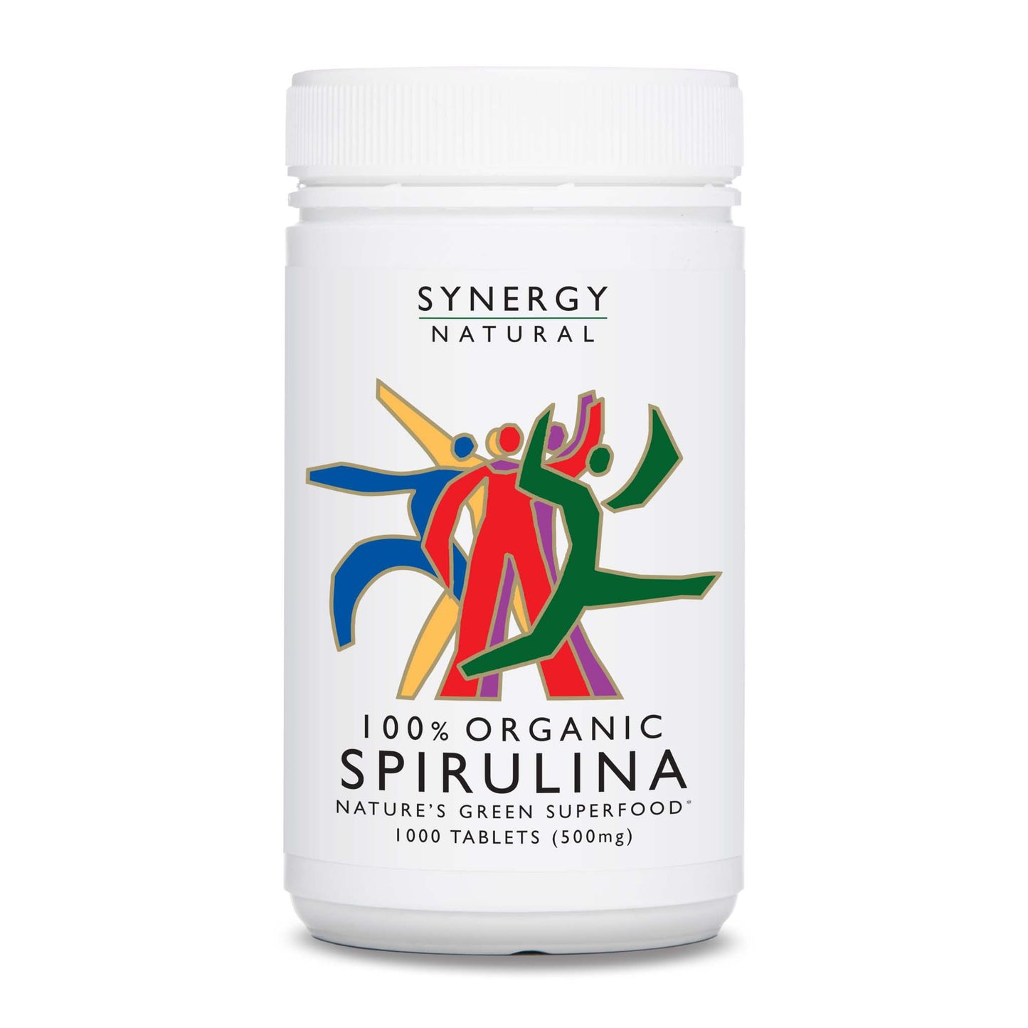 Synergy Natural Organic Spirulina 1000 Tablets