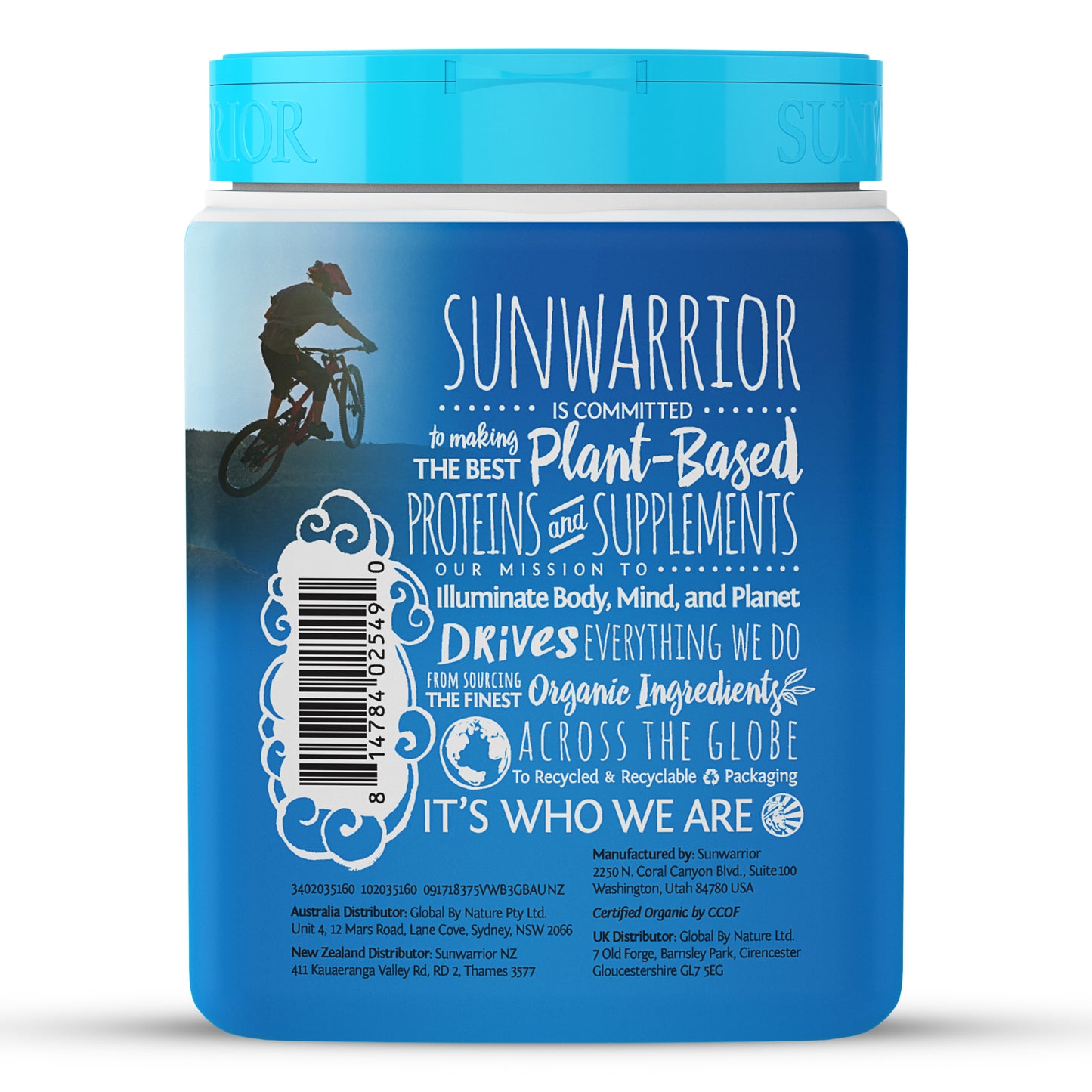 Sunwarrior Warrior Blend Vanilla - 375g