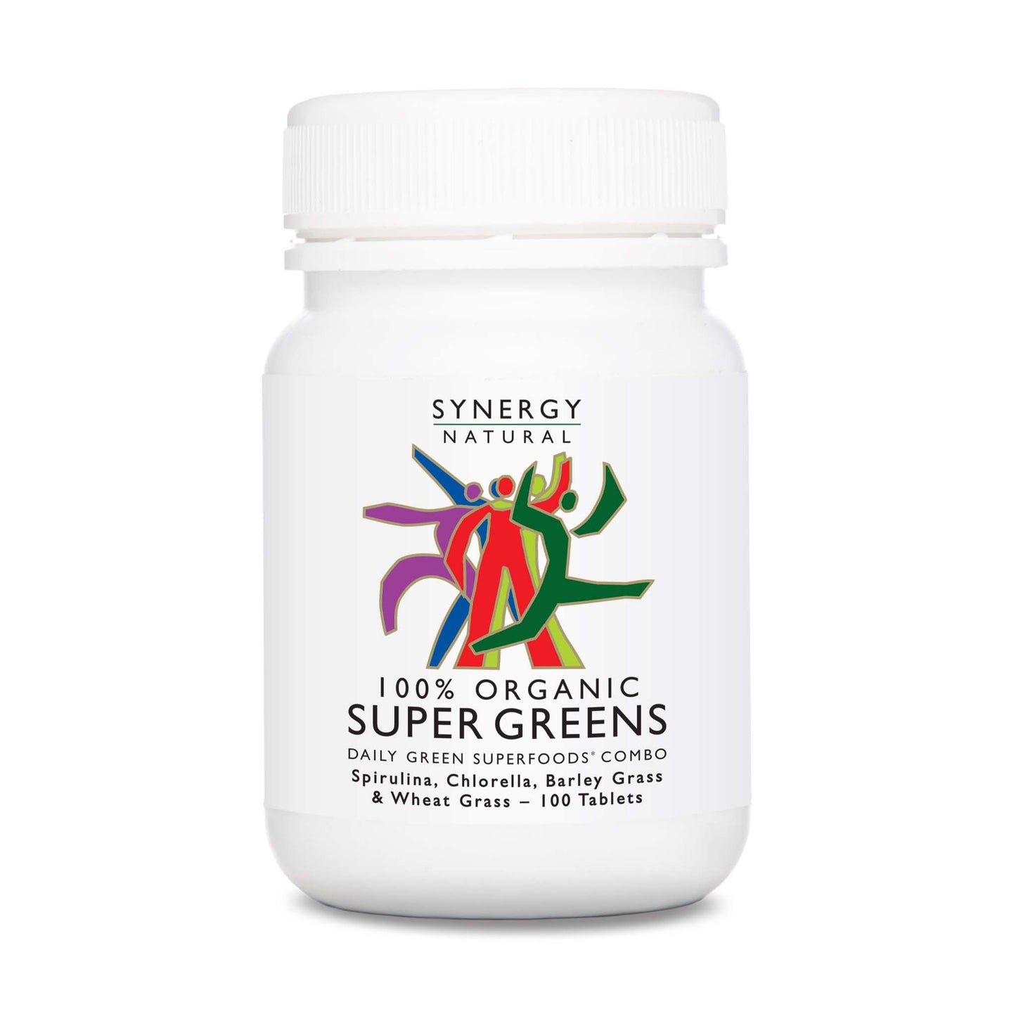 Synergy Natural Organic Super Greens 100 Tablets