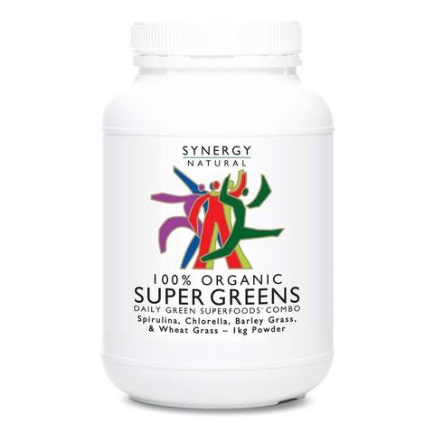 Synergy Natural Organic Super Greens 100g Powder