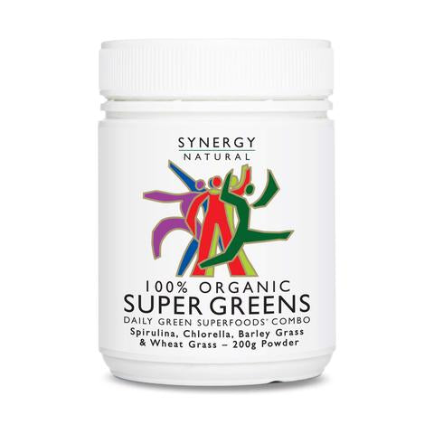 Synergy Natural Organic Super Greens 100g Powder