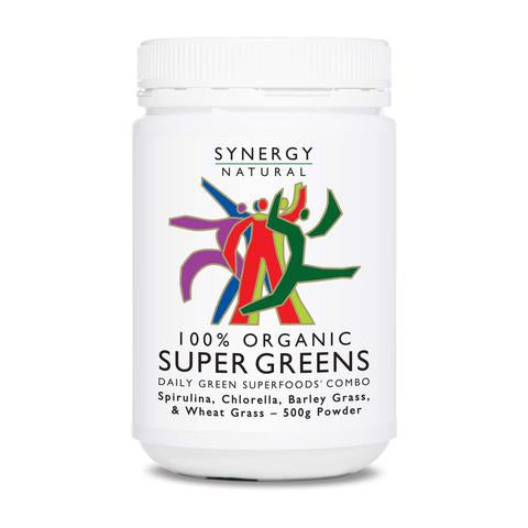 Synergy Natural Organic Super Greens 100g Powder