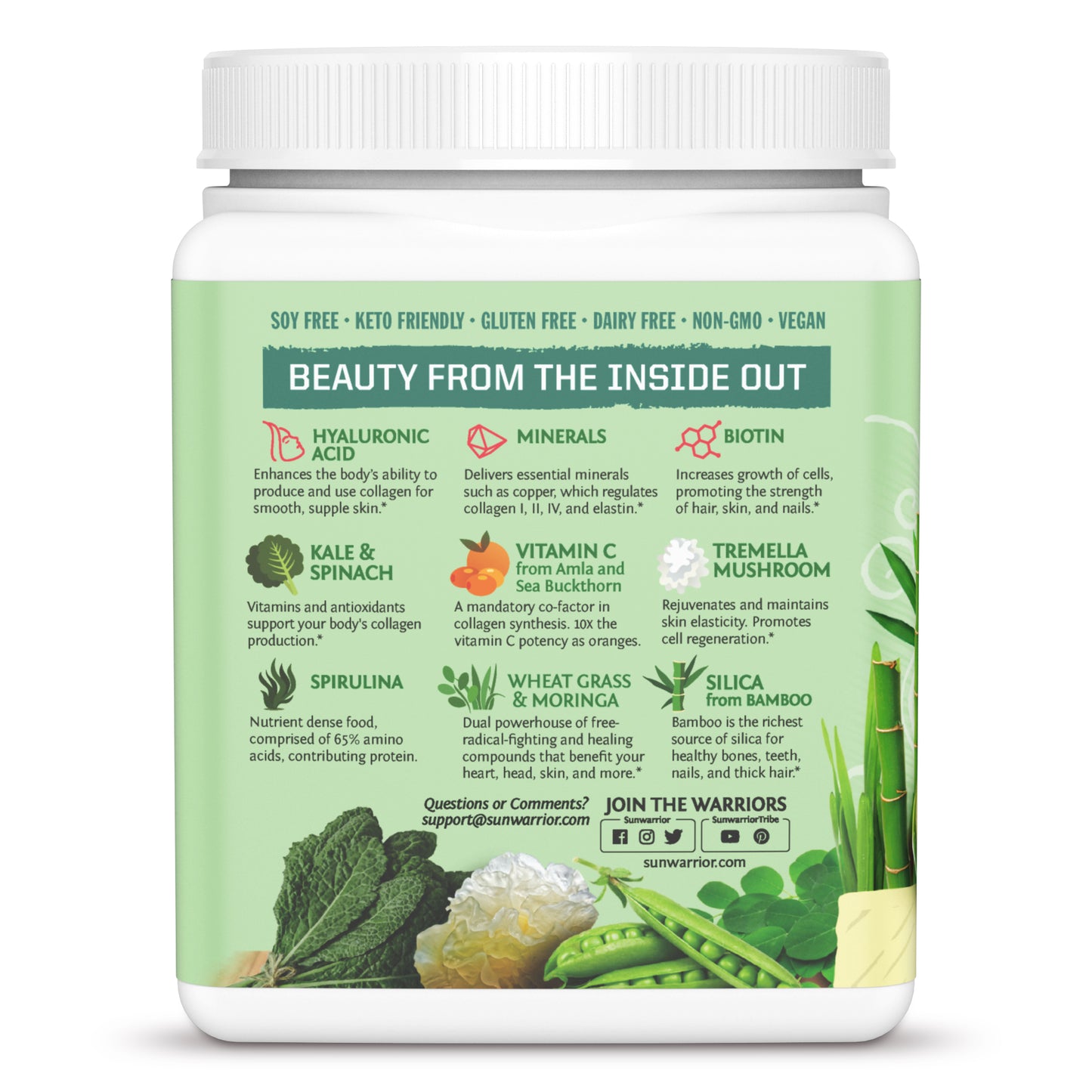 Sunwarrior Beauty Greens Collagen Booster
