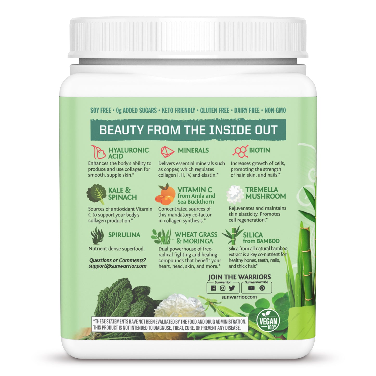 Sunwarrior Beauty Greens Collagen Booster