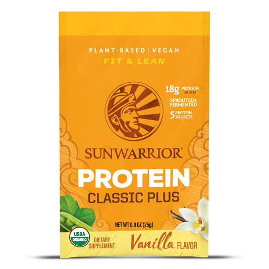 Sunwarrior Classic Vanilla Travel Box  12 x 25g sachet