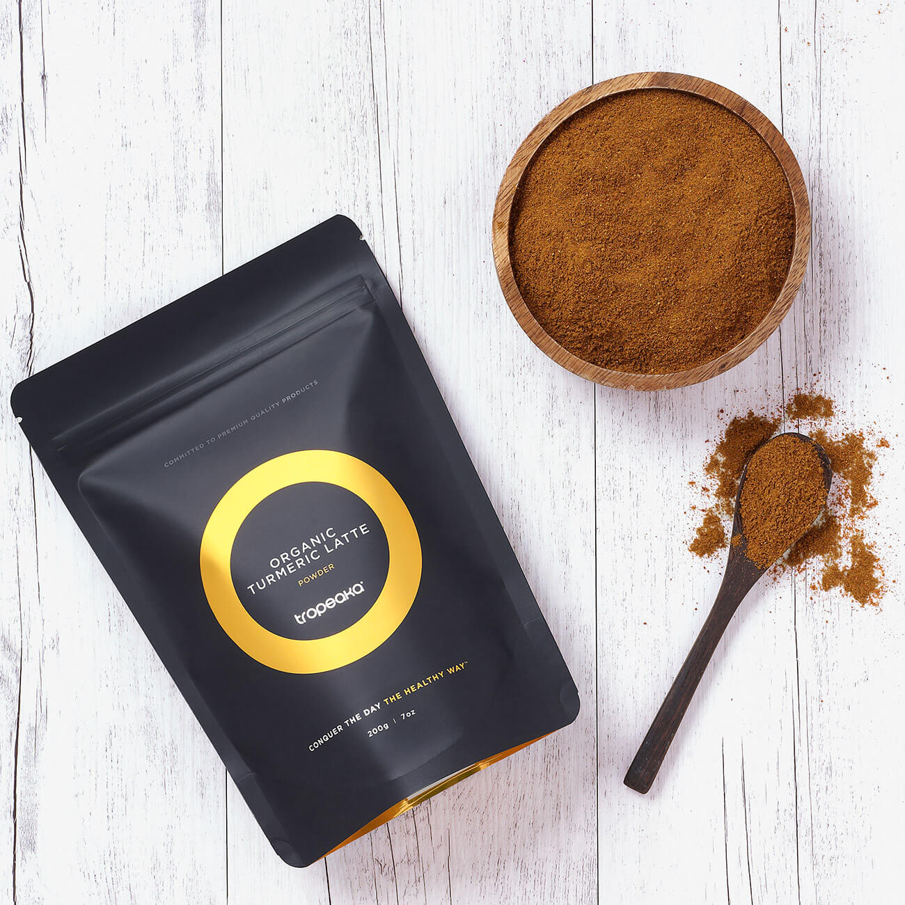 Tropeaka TURMERIC LATTE POWDER