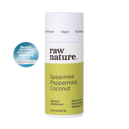Natural Deodorant - Spearmint + Peppermint